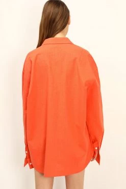 STORETS Sadie Boyfriend Linen Shirt