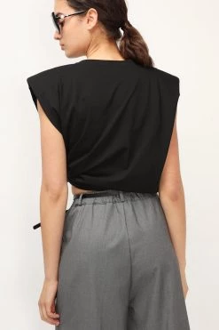 STORETS BEST-SELLERS Elena Padded Shoulder T-shirt