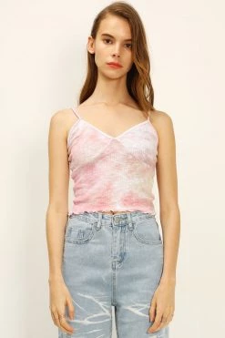 STORETS CLOTHING Summer Tie-dye Strap Top