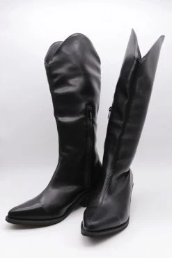 STORETS Zei Pleather Western Boots