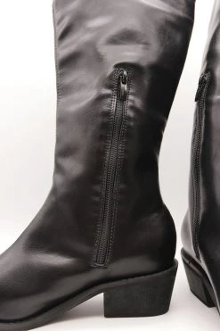 STORETS Zei Pleather Western Boots