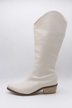 STORETS Zei Pleather Western Boots ACCESSORIES