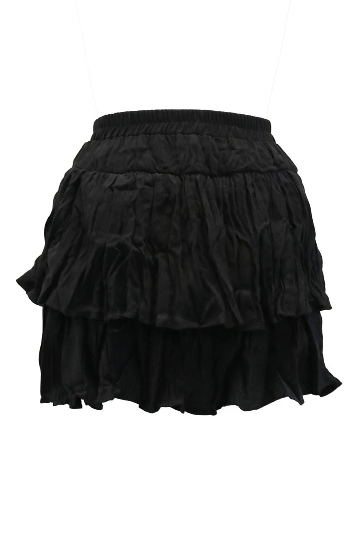STORETS Estela Tiered Mini Skirt