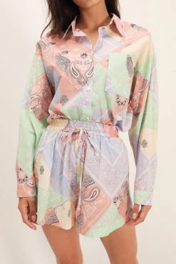 STORETS SALE Hayley Bandana Drawstring Shorts