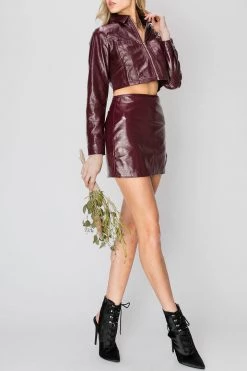 STORETS SALE Ianna Pleather Jacket