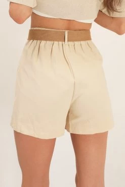STORETS Leah Belted Shorts CLOTHING