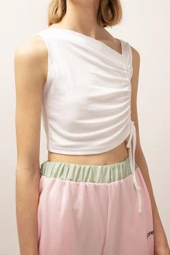 STORETS Grace Asymmetric Ruched Top