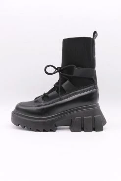 STORETS Mary Jane Chunky Socks Boots