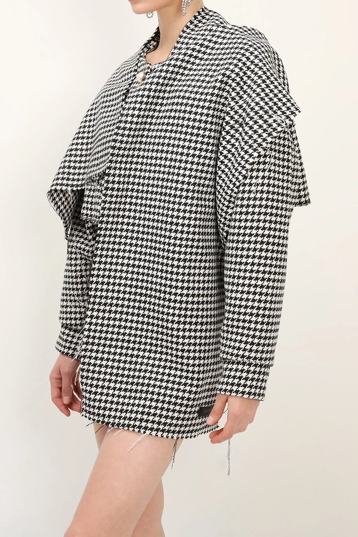 STORETS SALE ACCESSORIES Zendaya Houndstooth Muffler