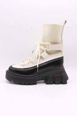 STORETS Mary Jane Chunky Socks Boots