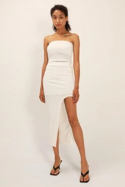 STORETS Paula Cropped Tube Top CLOTHING