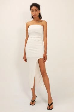 STORETS Paula Asymmetric Hem Skirt