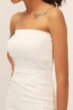 STORETS Paula Cropped Tube Top CLOTHING