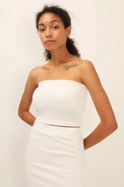 STORETS Paula Cropped Tube Top CLOTHING