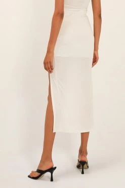 STORETS Paula Asymmetric Hem Skirt