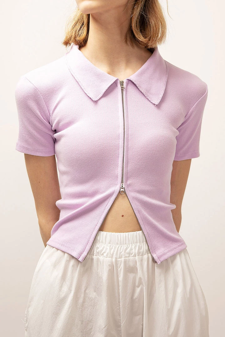 STORETS Hazel Zip-Up Slim Fit Jacket