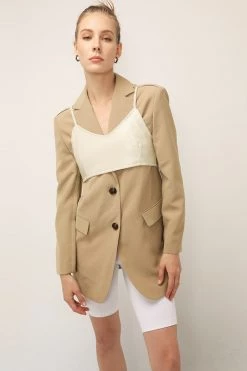 STORETS CLOTHING Trinity Contrast Stitch Jacket