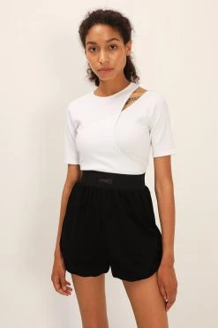 STORETS Lily Wrap Over Ribbed Top