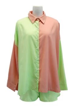 STORETS Bria Lounge Shirt And Shorts Set