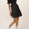 STORETS SALE CLOTHING Emily Square Neck Polka Dot Dress