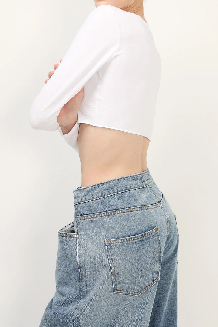 STORETS Zoey Flatlock Seam Top