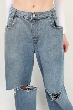STORETS Vera Slash Cutout Jeans