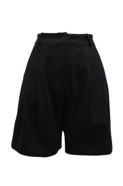STORETS WHAT'S NEW Laylin Pintucked Bermuda Shorts