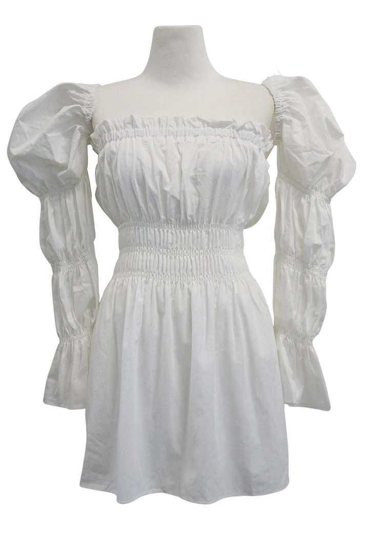 STORETS WHAT'S NEW Clare Balloon Sleeve Mini Dress