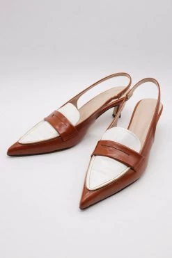 STORETS Ela Pointed Slingback Pumps