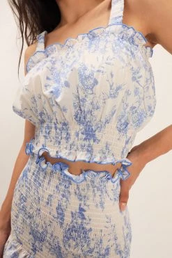 STORETS Zoey Floral Smocked Top CLOTHING