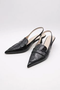 STORETS Shoes Ela Pointed Slingback Pumps