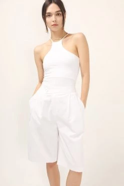 STORETS Kallie Wrapped Bermuda Shorts CLOTHING