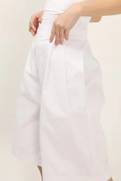 STORETS Kallie Wrapped Bermuda Shorts CLOTHING