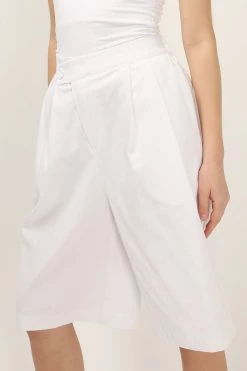 STORETS Kallie Wrapped Bermuda Shorts CLOTHING