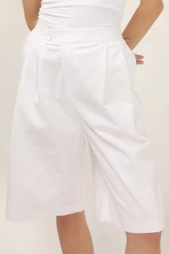 STORETS Kallie Wrapped Bermuda Shorts CLOTHING