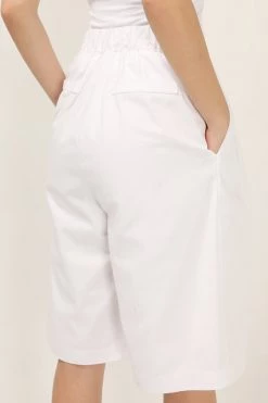 STORETS Kallie Wrapped Bermuda Shorts CLOTHING