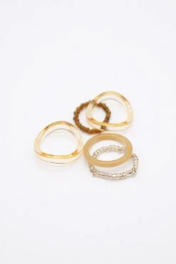 STORETS Jewel 5-Piece Ring Set ACCESSORIES