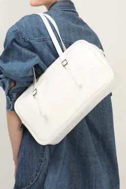 STORETS ACCESSORIES Square Pleather Shoulder Bag