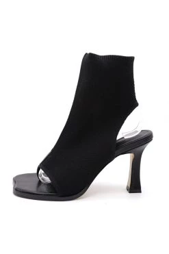 STORETS ACCESSORIES Natalie Open Toe Ankle Sock Boots