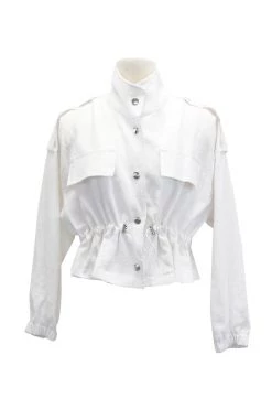 STORETS CLOTHING Nadia Linen Safari Jacket