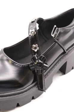 STORETS Melly Flower Platform Mary Jane Shoes ACCESSORIES