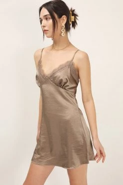 STORETS CLOTHING Lennox Lace Cami Slip Dress