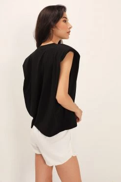 STORETS CLOTHING I Stand With You Padded Shoulder Muscle Top