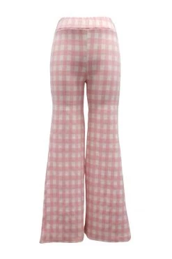 STORETS Kris Gingham Bootcut Pants CLOTHING