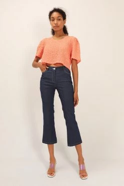 STORETS Hazel Textured Crop Top CLOTHING