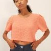 STORETS Hazel Textured Crop Top CLOTHING