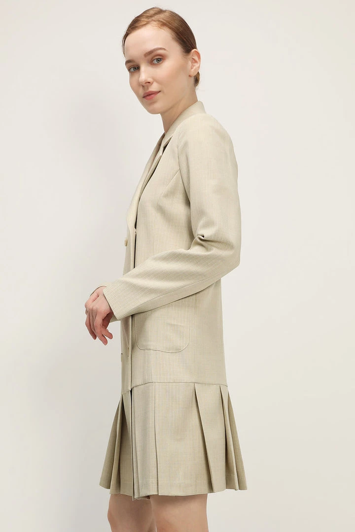 STORETS Teagan Pleats Blazer Dress