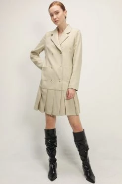 STORETS Teagan Pleats Blazer Dress