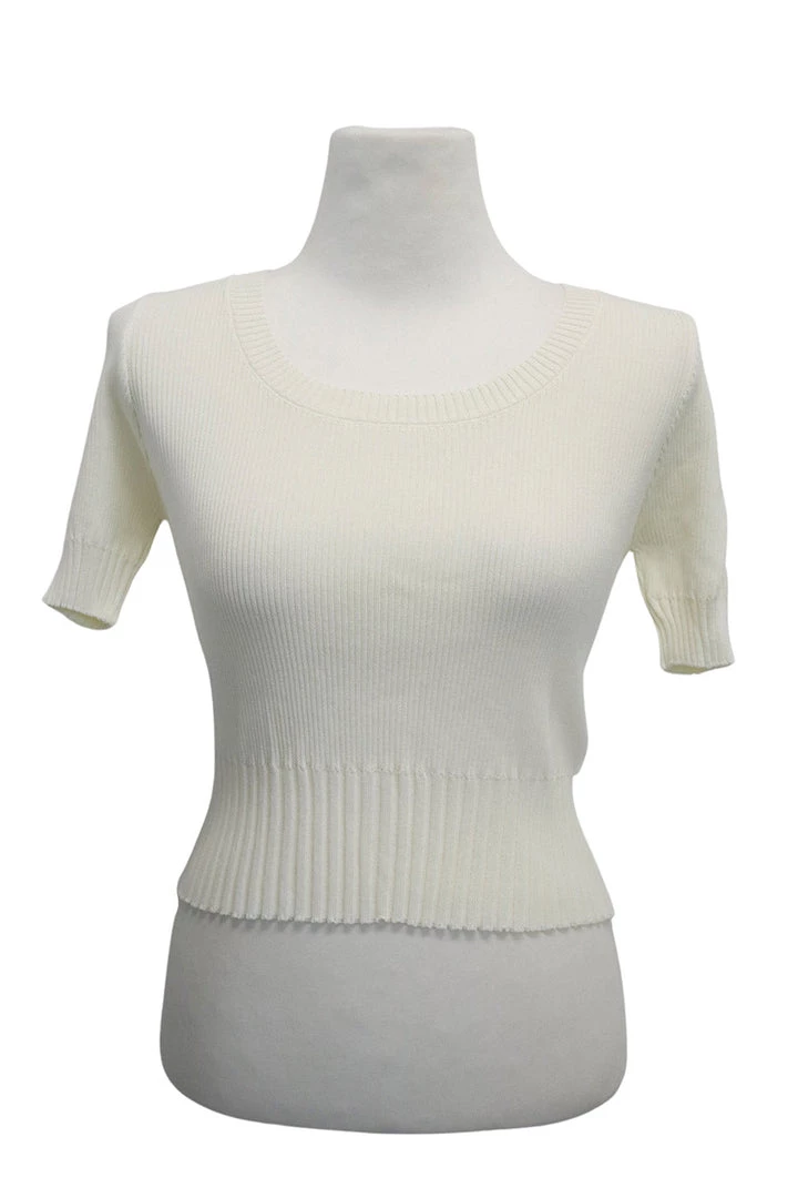 STORETS CLOTHING Millie Round Neck Knitted Top