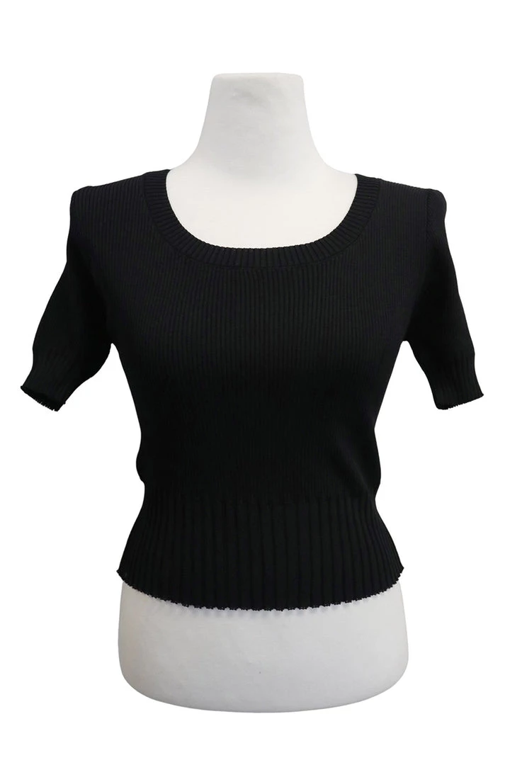 STORETS Millie Round Neck Knitted Top